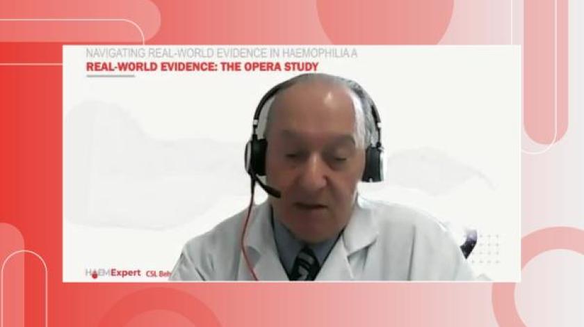 Navigating real-world evidence in haemophilia A: The OPERA study